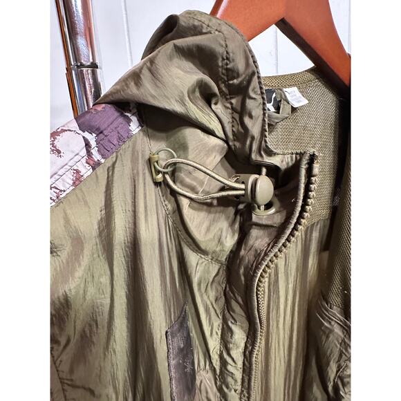 Puma × MIHARA Yasuhiro Collaboration Nylon Jacket Mens Size medium Green Camo - Picture 10 of 15
